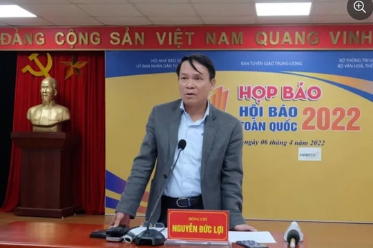 Hội báo toàn quốc 2022 diễn ra từ 13 - 15/4
