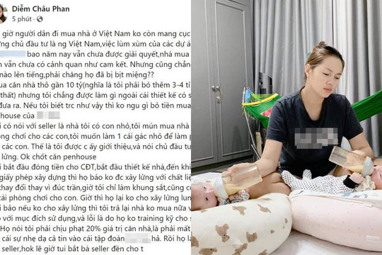 Vừa mua biệt thự gần 10 tỷ đồng, Á hậu Diễm Châu phải bức xúc vì điều này?
