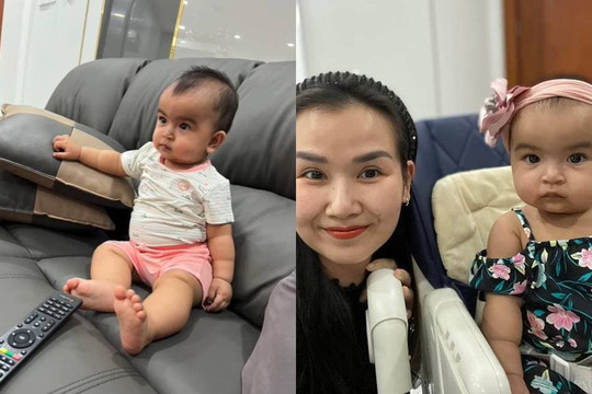 Võ Hạ Trâm khoe khuôn mặt 'bánh bao' của nhóc tì lai Tây, tiết lộ đi đâu cũng nhớ muốn về nhà ôm hôn con
