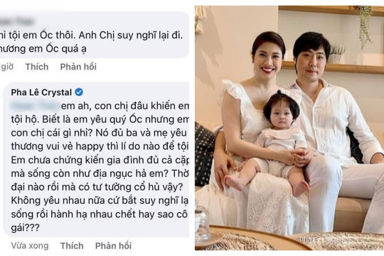 Cư dân mạng đặt nghi vấn quay lại với chồng cũ vì loạt hành động quan tâm dành cho nhau, Pha Lê đáp thế nào?