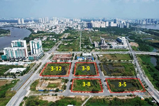 2 doanh nghiệp trúng đấu giá đất ở Thủ Thiêm xin gia hạn và phân kỳ nộp tiền