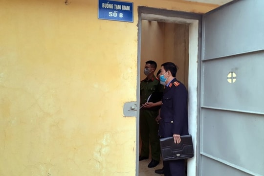 Công an thông tin vụ người đàn ông treo cổ tử vong tại nhà tạm giữ