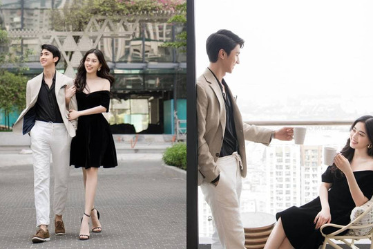 Loạt ảnh 'tình bể bình' của Bình An và Phương Nga, dân tình nhìn mà 'phát ghen'