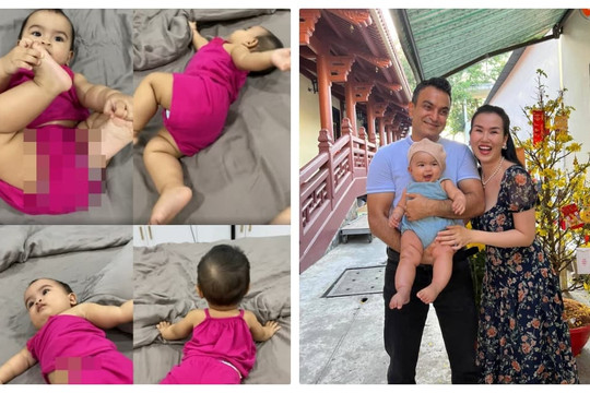 Võ Hạ Trâm diện đồ hồng cho ái nữ nhưng vì sao phải 'tái mặt' thốt lên: 'Đẻ con gái chơi như 1 thằng con trai'?