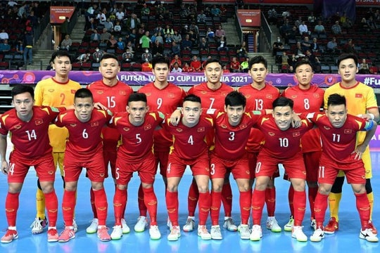 Futsal Việt Nam giành vé dự Asian Cup 2022