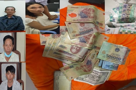 Khởi tố, bắt giam 4 đối tượng sản xuất, lưu hành tiền giả