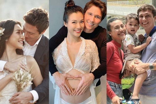 3 năm yêu của MC Hoàng Oanh và chồng Tây: Từ chuyện tình ngọt ngào, có con chung đến 'đường ai nấy đi' gây tiếc nuối