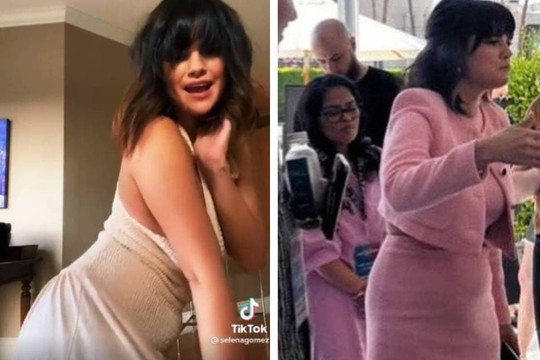 Selena Gomez vô tư để lộ vòng hai sồ sề vì đã 'miễn nhiễm' với những lời chê bai phát tướng