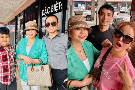 Thúy Nga hiếm hoi hội ngộ với Lê Giang tại Mỹ, nữ danh hài ngỡ ngàng và bật cười trước khả năng ngoại ngữ của 'đàn chị'