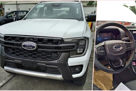 Ford Ranger 2022 lộ thêm hình ảnh đầy đủ tại Việt Nam