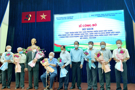 Ra mắt bộ sách về Mặt trận, Liên minh và Chính phủ Cách mạng lâm thời Cộng hòa miền Nam Việt Nam