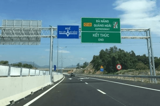 Cần 2.000 tỷ đồng để hoàn thiện dự án đường cao tốc Đà Nẵng - Quảng Ngãi