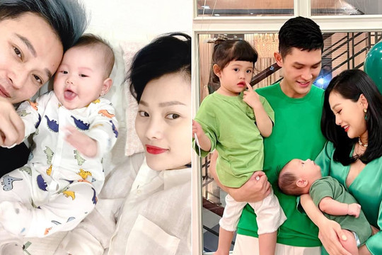 Em gái Quang Vinh than chăm con vất vả dù có chồng và 4 người phụ giúp: 'Vì mình sướng quen rồi, không chịu cực được'