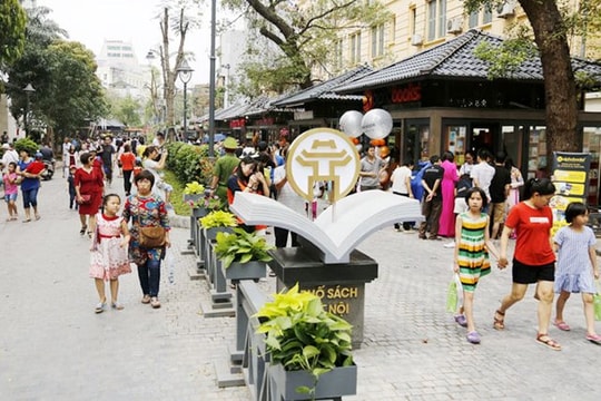 Tổ chức Ngày Sách và Văn hóa đọc Việt Nam tại Phố sách Hà Nội