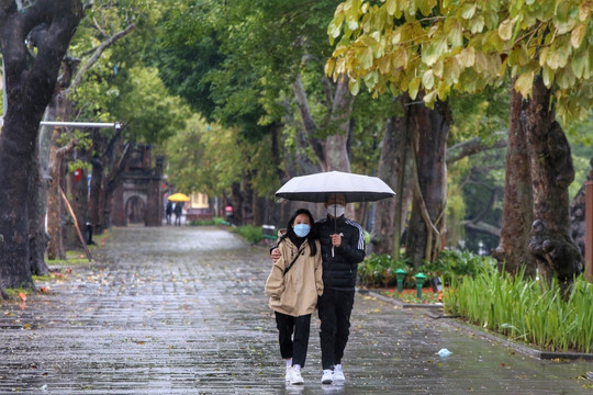 Không khí lạnh tăng cường mạnh, miền Bắc trời mưa rét