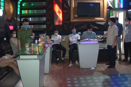 Hà Nam: Phát hiện 14 đối tượng bay lắc trong quán karaoke