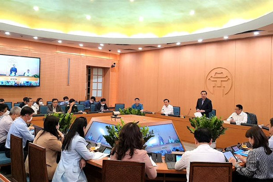 Chủ tịch Hà Nội: Chuyển đổi số là nhiệm vụ quan trọng, cấp bách