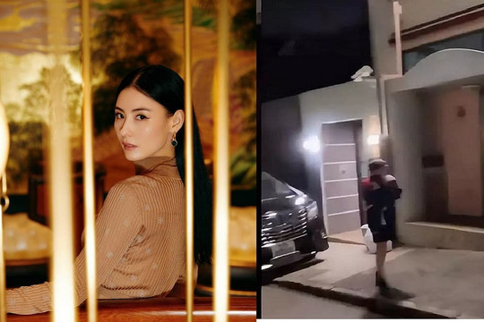Trương Bá Chi để lộ không gian biệt thự sang trọng ở Hong Kong