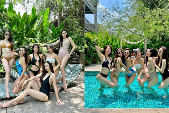 'Bỏng mắt' ngắm trọn body 10 điểm của dàn chân dài Vbiz khi diện bikini: Thùy Tiên bùng nổ nhan sắc, Tường San quá hấp dẫn