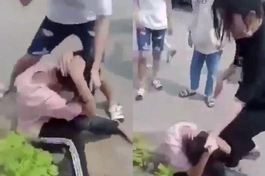 Công an vào cuộc vụ nữ sinh lớp 7 ở Huế bị đánh hội đồng giữa đường