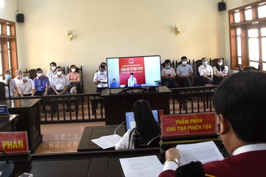 TAND tỉnh Quảng Ngãi mở phiên tòa xét xử trực tuyến đầu tiên
