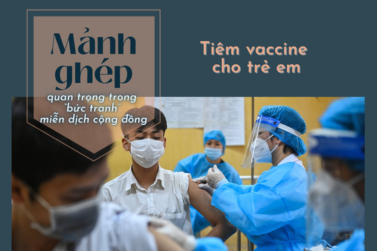 Tiêm vaccine cho trẻ em: Mảnh ghép quan trọng trong “bức tranh” miễn dịch cộng đồng