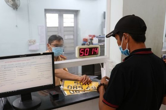Bộ Tư pháp thông tin về đề xuất đấu giá biển số xe đẹp
