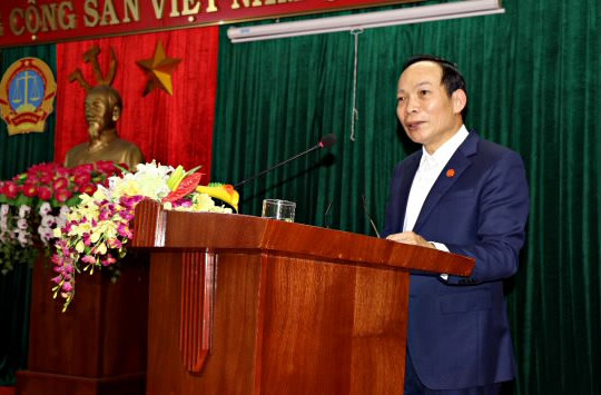 TAND tỉnh Hà Nam: Giải quyết khó khăn, vướng mắc qua tập huấn và trao đổi nghiệp vụ
