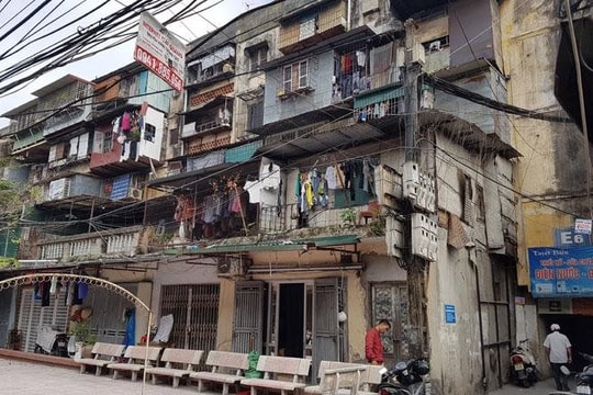 Hà Nội thành lập Hội đồng thẩm định, đánh giá kiểm định các chung cư cũ