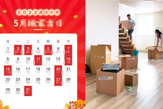 Những ngày nào là tốt để chuyển nhà trong tháng 5? Danh sách các ngày tốt cho việc chuyển nhà trong tháng 5 năm 2022!