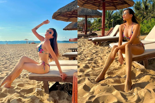 Võ Hoàng Yến tung ảnh diện bikini siêu hot khoe body cực nóng bỏng giữa biển, còn tuyên bố làm điều lầy lội này