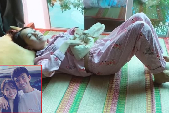 Con gái đại gia Minh Nhựa lần đầu lộ diện sau sinh bé thứ hai, nỗ lực lấy lại vóc dáng