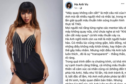 Hà Anh chia sẻ về lý do xuất hiện câu nói hot trend của bản thân, nhấn mạnh chi tiết muốn mọi việc được 'thanh thiên bạch nhật'