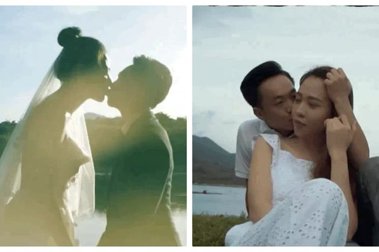 Đàm Thu Trang đăng hậu trường ảnh cưới chưa từng công bố vì con gái nhưng lại nhắc khéo chồng một điều
