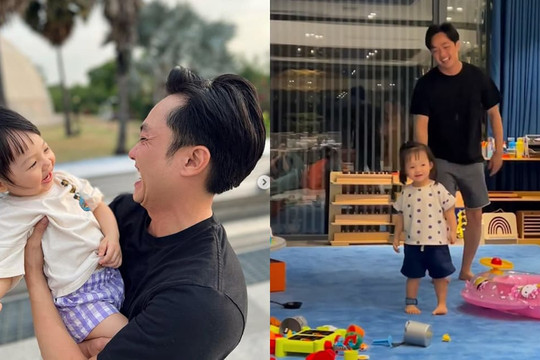 Phì cười với điệu nhảy cực hài Cường Đô La sáng tạo tặng Suchin, nhìn ái nữ hưởng ứng nhiệt tình đủ biết thích thú cỡ nào