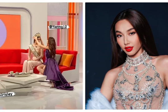 Hoa hậu Thùy Tiên lại ghi điểm đậm với khán giả vì hành động tinh tế này dành cho Miss Grand Spain 2022