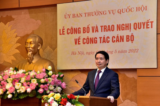 Ông Phạm Thái Hà giữ chức Phó Chủ nhiệm Văn phòng Quốc hội