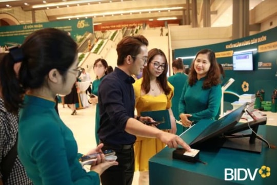 BIDV triển khai thành công giao dịch ngân hàng bằng Căn cước công dân gắn chip
