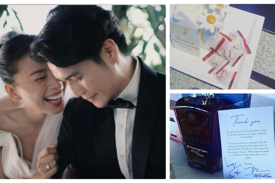 Hôn lễ chưa diễn ra nhưng nhìn quà tặng cho khách mời đến ăn cưới của vợ chồng Ngô Thanh Vân đã 'lụi tim' vì tinh tế