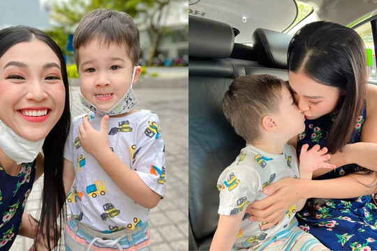 Hậu ly hôn, Hoàng Oanh bất ngờ chia sẻ về tình trạng hiện tại, bé Max cũng lộ rõ tính cách lầy lội qua chi tiết này