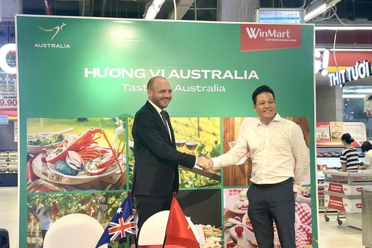 Lễ hội Hương vị Australia 2022 tại WinMart thu hút khách hàng