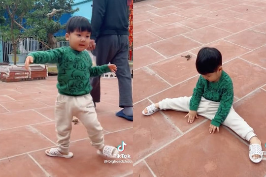 Vắng mẹ, con trai Hoà Minzy vẫn duy trì thói quen tập thể dục mỗi sáng, còn gây sốt vì một đam mê giống hệt danh hài Trường Giang