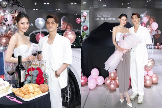 Linh Chi gây choáng khi mạnh tay chi tiền mua xe tặng Lâm Vinh Hải, còn thốt ra những lời ngọt ngào đến 'lụi tim'