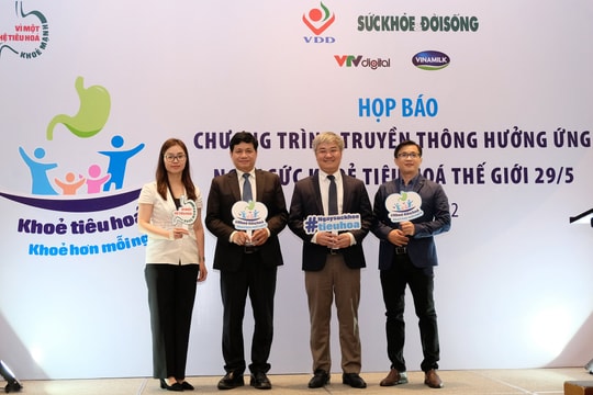 Vinamilk đồng hành cùng chương trình hưởng ứng “Ngày sức khỏe tiêu hóa thế giới” 
