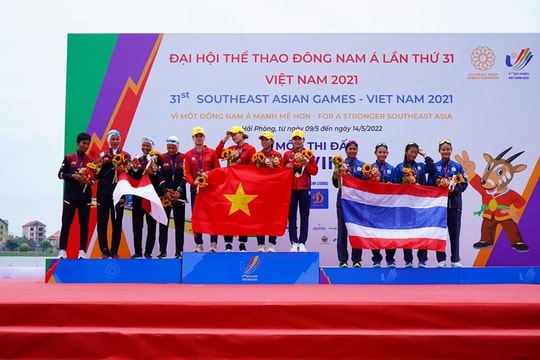 Bảng tổng sắp huy chương SEA Games 31 ngày 11/5: Chủ nhà bứt phá