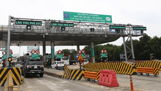 Cao tốc Hà Nội - Hải Phòng thu phí tự động không dừng từ ngày 1/6