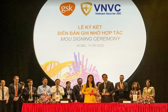 GSK và VNVC ký hợp tác đưa thêm nhiều vắc xin mới, số lượng lớn về Việt Nam
