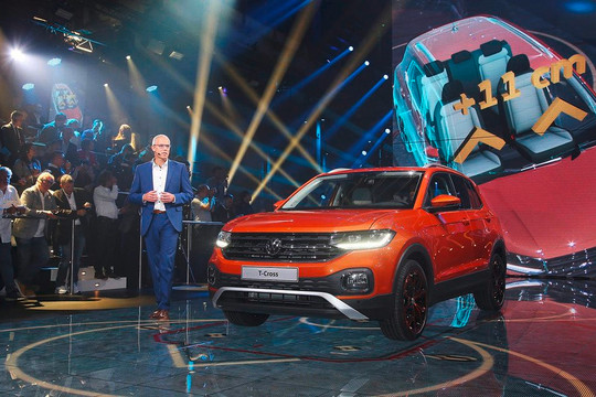 Volkswagen T-Cross ra mắt tại Việt Nam, giá từ 1,1 tỷ đồng
