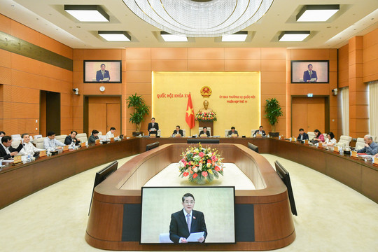  UBTVQH  kết luận việc chuẩn bị Kỳ họp thứ 3, Quốc hội khóa XV