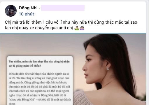 Đông Nhi lên tiếng về việc “cướp” kênh của fan nhưng thái độ lại gây tranh cãi